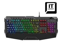 Sharkoon SKILLER SGK4 clavier Gaming USB QWERTY Italien Noir
