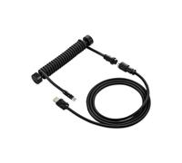 Sharkoon SKILLER SGK50 Noir, câble 1.85m Tressé/Coiled, connecteurs USB Type-A & USB Type-C, poids 365g, référence 4044951040353