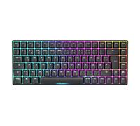 Sharkoon Skiller SGK50 S3 Clavier de jeu RVB, rouge Gateron, disposition 75 %