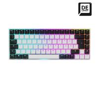 Sharkoon SKILLER SGK50 S3 clavier Gaming USB QWERTZ Allemand Blanc