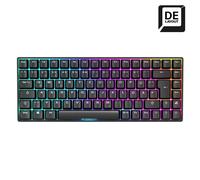 Sharkoon SKILLER SGK50 S3 Gaming Keyboard - 75% Layout, Hot-Swap Gateron switches rouges, RGB-éclairage, QWERTZ Layout, noir