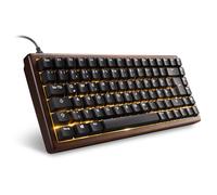 Sharkoon Skiller SGk50 S3 Wood, PBT, RGB Gaming Keyboard, 75 % disposition américaine