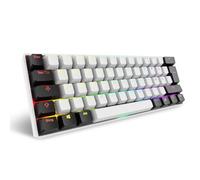 Sharkoon Skiller SGK50 S4 Gen2 Blanc Gateron Yellow 60 % Disposition allemande