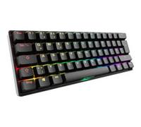 Sharkoon Clavier gaming SKILLER SGK50 S4 Gen2 – 60% disposition allemande, noir, Gateron jaune