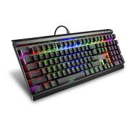 Sharkoon SKILLER SGK60 - Filaire - USB - Commutateur mécanique - QWERTY - LED RGB - noir