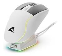 Sharkoon Souris gaming SKILLER SGM50W, Bi-mode, 6.400 DPI, Éclairage RVB, Touches PBT