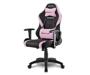 Sharkoon Skiller SGS2 Jr. Siège de jeu universel Siège rembourré Noir, Rose
