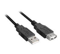 Sharkoon "Câble d''extension USB 2.0, USB-A mâle > USB-A femelle"