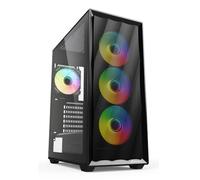 Sharkoon Boîtier PC VK4 ARGB Midi Tower ATX Noir
