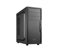 Sharkoon VS4-V - Tour - ATX - pas d'alimentation - noir - USB/Audio