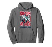 Sharks Graphic Tees - Funny Shark Attack Graphic Design Sweat à Capuche