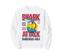 Sharks Graphic Tees - Wear Funny Shark Attack Graphic Design Sweatshirt