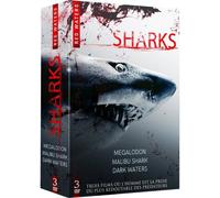 Sharks : Mégalodon + Malibu Shark Attack + Dark Waters - Pack