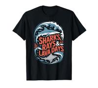 Sharks Rays Lava Days, Aventure océanique aux Galapagos T-Shirt