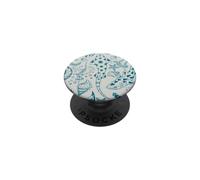Sharks Turtles Shells Seaweed Green PopSockets PopGrip Adhésif