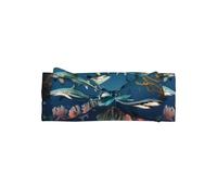 Sharks-under the sea Bandeau pour bébé avec nœud mignon, turban en polyester doux pour nourrissons, extensible et élégant