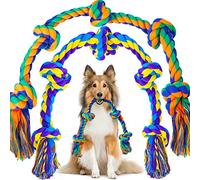 SHARLOVY Lot de 14 Jouets à mâcher pour Chiens de Grande Taille - Résistants et indestructibles - pour mastiquer agressivement - Jouets à mâcher durables pour Chiots… (2P)