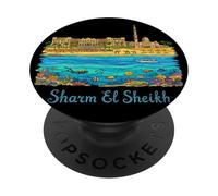 Sharm El Sheikh Égypte Souvenir de Voyage PopSockets PopGrip Adhésif