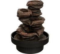 Sharmila mini fontaine zen, résine, hauteur 22,5 cm