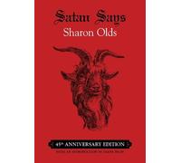Sharon Olds Satan Says (Relié) Pitt Poetry Series
