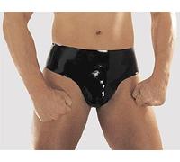 Sharon Sloane Slip en Latex Noir pour Homme Taille L