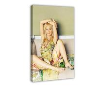 Sharon Stone Poster sur toile de cinéma Schauspieler Berühmtheit pour décoration de chambre à coucher, bureau, chambre, cadeau 40 x 60 cm