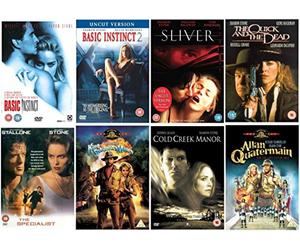 Sharon Stone Ultimate Collection: Basic Instinct / Basic Instinct 2 (Uncut Version) / Sliver / The Quick And The Dead / The Specialist / King Solomon's Mines / Cold Creek Manor / Allan Quatermain And The Lost City Of Gold