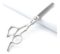 Sharonds Ciseaux de Coiffure Professionnels Japonais 440C 6/6,5 Pouces - Avec Ciseaux à Effiler, Boîte et Ajusteur de Peigne (Amincissants 6 Pouces-B)