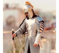 SHAROOANTIPAZ Le Seigneur des Anneaux Chevalier Médiéval en Acier Larp Elfique Full Body Armor Costume Cosplay