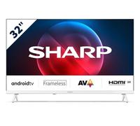 TV LED Sharp 32FH7EW 80 cm HD 2024 Blanc CD