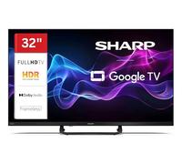 Sharp 32HF3965E Téléviseur QLED 32" Google TV - Smart TV Full HD avec HDR, Blutooth, Google Assistant et Triple Tuner (2026)