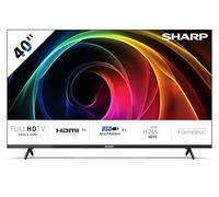 Sharp 40HA1305E - Non-Smart 40" FHD, sans Cadre, 60 Hz, Sonido 2x8W, HDMIx3, USBx2, Noir