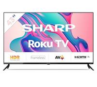 SHARP 43FD2E Téléviseur intelligent Full HD (108 cm/43 ", Roku TV uniquement disponible en Allemagne, sans cadre, HDR10, Dolby Digital)