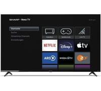 Sharp 55GJ4225E 55 UHD Roku Smart TV noir [] (55GJ4225E)