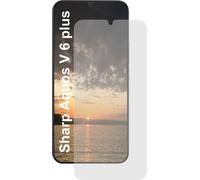 Sharp Aquos V6 Plus - 2x film de protection blindé Premium clair comme du cristal - Film de protection