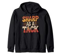 Sharp As A Tack Jeux de Mots intelligents et Pleins d'esprit Sweat à Capuche