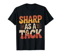 Sharp As A Tack Jeux de Mots intelligents et Pleins d'esprit T-Shirt