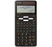 SHARP Calculatrice scolaire EL-W531 TG couleur : noir / blanc
