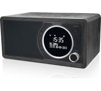 SHARP DR450 Radio numérique (DAB/DAB+/FM avec RDS, Bluetooth, fonctions réveil, 6 watts), noir