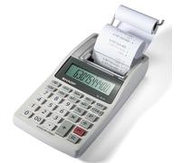 Sharp EL-1611V Calculatrice portable sans fil 12 chiffres grand écran LCD bicolore avec fonctions fiscales, 191 x 99 x 42 mm