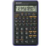 Sharp El-501t Calculatrice Scientifique 12 Chiffres Violet