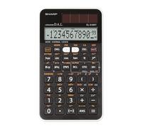 Sharp EL-510 RT Calculatrice Scientifique (D.A.L.), Solaire, 1 Ligne, 10 + 2 Chiffres, Noir/Blanc