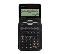 Sharp EL-W506TBSL calculatrice Bureau Calculatrice scientifique Noir - Calculatrices (Bureau, Calculatrice scientifique, 2 lignes, Solaire, Noir)