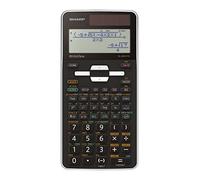SHARP Calculatrice scolaire EL-W531 TG couleur : noir / blanc