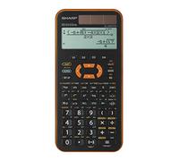Sharp EL-W531 XG Calculatrice scolaire orange Ecran: 12 solaire, à pile(s) (l x H x P) 79.6 x 15.5 x 161.5 mm