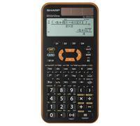 Sharp EL-W531XGYR calculatrice Poche Calculatrice scientifique Noir, Orange