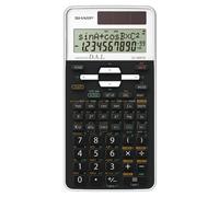 Sharp EL506TSBWH calculatrice Poche Calculatrice scientifique Noir, Blanc