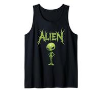 Sharp Green Alien Space Esthétique Vêtements Débardeur