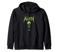 Sharp Green Alien Space Esthétique Vêtements Sweat à Capuche