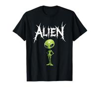 Sharp Green Alien Space Esthétique Vêtements T-Shirt